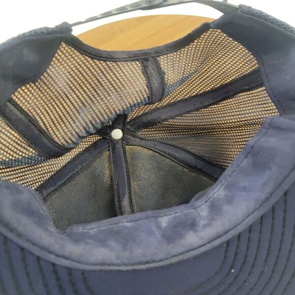 Vintage CAT Diesel Power Mesh Trucker Cap USA‎ Adjustable Blue Caterpillar Inc - Picture 8 of 12